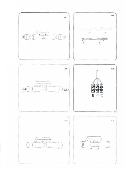 Настенный светильник Lightstar Punto 807627