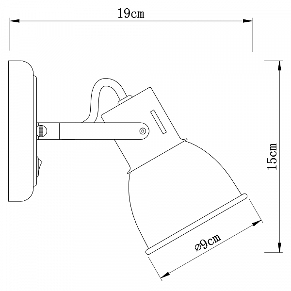 Светильник спот Arte Lamp Jovi A1677AP-1WH