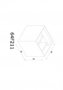 Настенное бра Lucide Xia 17293/02/31