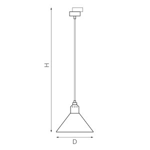 Трековый светильник Lightstar Loft L1T765027