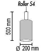 Светильник подвесной TopDecor Roller Roller S4 16 02sed