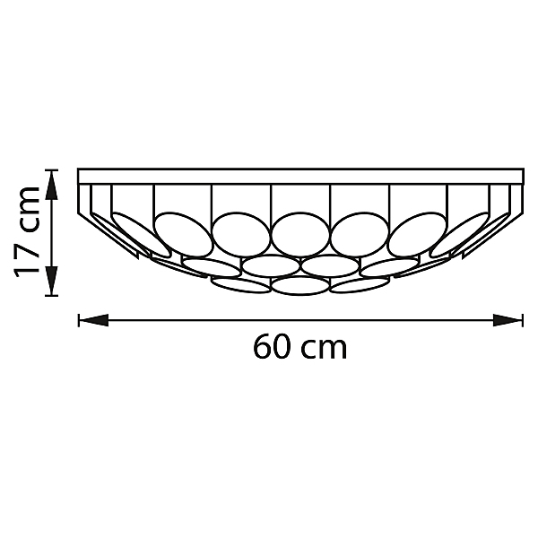 Потолочная люстра Lightstar Siena 720407