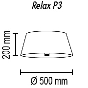 Светильник потолочный TopDecor Relax Relax P3 10 05g