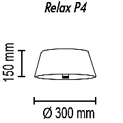Светильник потолочный TopDecor Relax Relax P4 10 07g