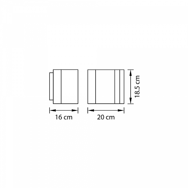 Настенное бра Lightstar Nubi 802610