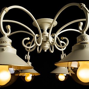 Потолочная люстра Arte Lamp Grazioso A4577PL-8WG