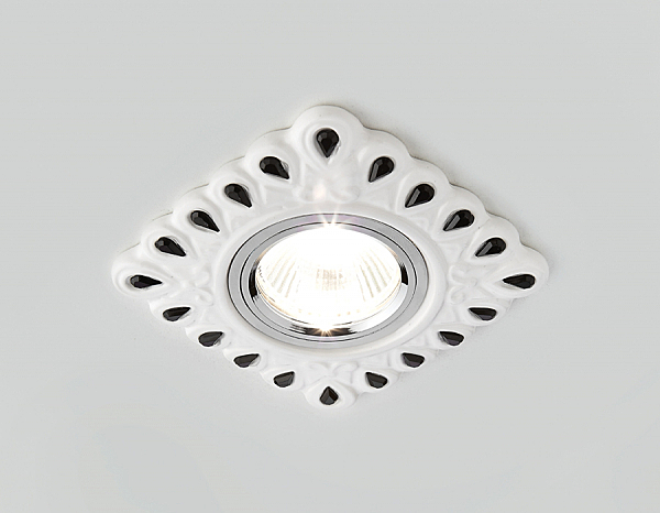 Встраиваемый светильник Ambrella Design D5550 W/BK