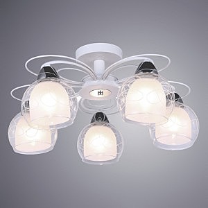 Потолочная люстра Arte Lamp Sansa A7585PL-5WH