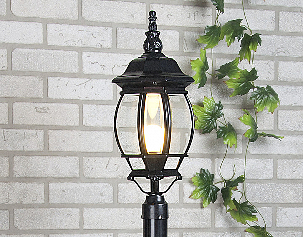 Консольный уличный светильник Elektrostandard Farola Плафон 1043 черный 100W, арт. A022921