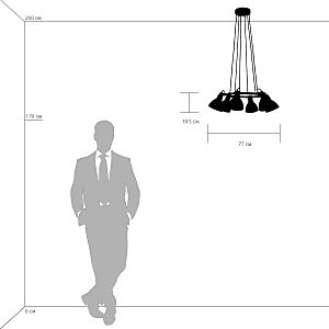 Подвесная люстра Lightstar Acrobata 761160