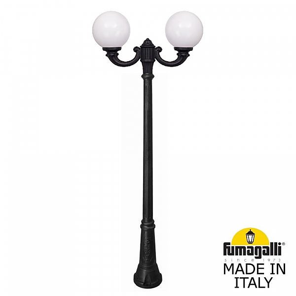 Столб фонарный уличный Fumagalli Globe 250 G25.157.R20.AYE27