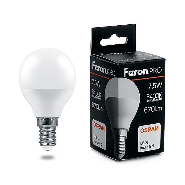 Светодиодная лампа Feron LB-1407 38073