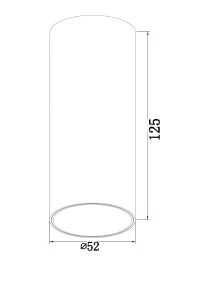 Накладной светильник Maytoni Focus Led C056CL-L12B3K