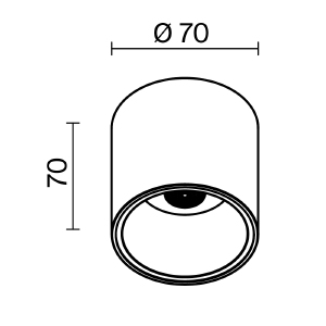 Накладной светильник Maytoni Cover C064CL-L12B3K