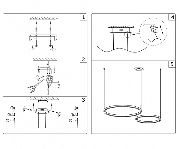 Светильник подвесной KINK Light Тор 08219,19PA