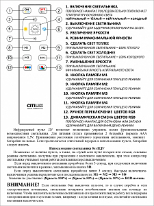 Светильник потолочный Citilux Симпла CL714680G