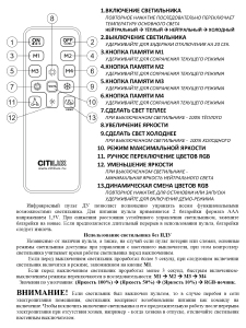 Светильник потолочный Citilux Симпла CL714K680G