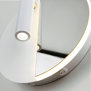 Настенный светильник Elektrostandard Drom Drom LED белый/хром (40105/LED)