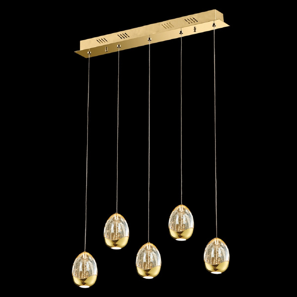 Светильник подвесной Delight Collection Terrene MD13003023-5B gold
