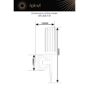 Настенное бра Aployt Klaris APL.626.11.01