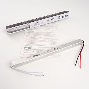 Трансформатор электронный для светодиодной ленты Feron LB001 48012
