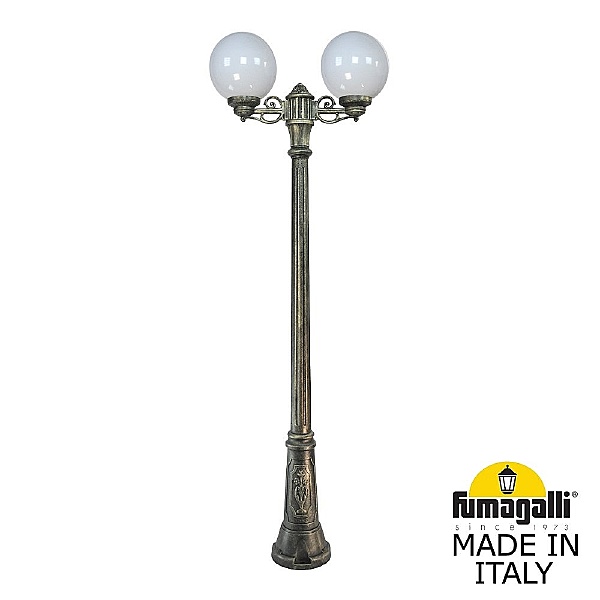 Столб фонарный уличный Fumagalli Globe 250 G25.156.S20.BYF1R