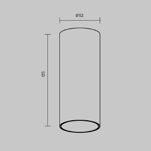 Накладной светильник Maytoni FOCUS LED C056CL-L12W4K-W-W