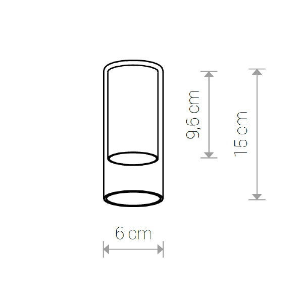 Плафон Nowodvorski Cameleon Cylinder S 8544