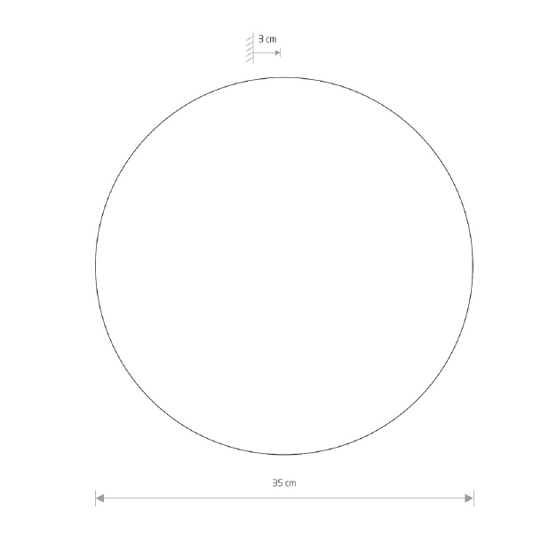 Настенный светильник Nowodvorski Ring Led L 10353