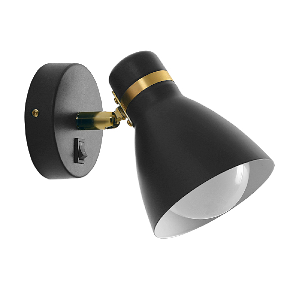 Светильник спот Arte Lamp Fafnir A5047AP-1BK