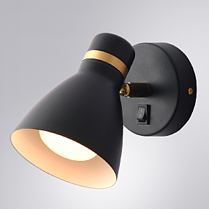 Светильник спот Arte Lamp Fafnir A5047AP-1BK