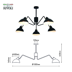 Потолочная люстра Rivoli Geraldine 4101-305