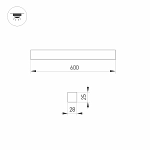 Светильник армстронг Arlight Starline 031457