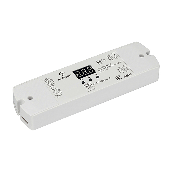 DMX-выключатель для любых видов нагрузки AC 230V, в том числе и гибкого неона Arlight 033004