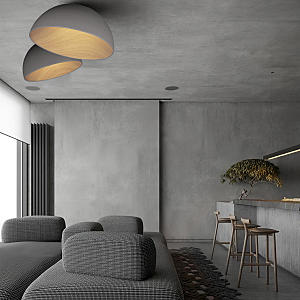 Светильник потолочный Loft It Egg 10197/350 Grey