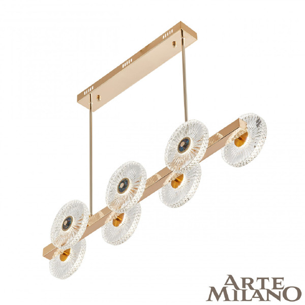 Люстра на штанге Arte Milano 3653.L850.W180.H600.LED G