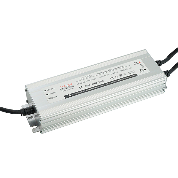 Трансформатор электронный для светодиодной ленты 200W 24V Feron LB007 48742