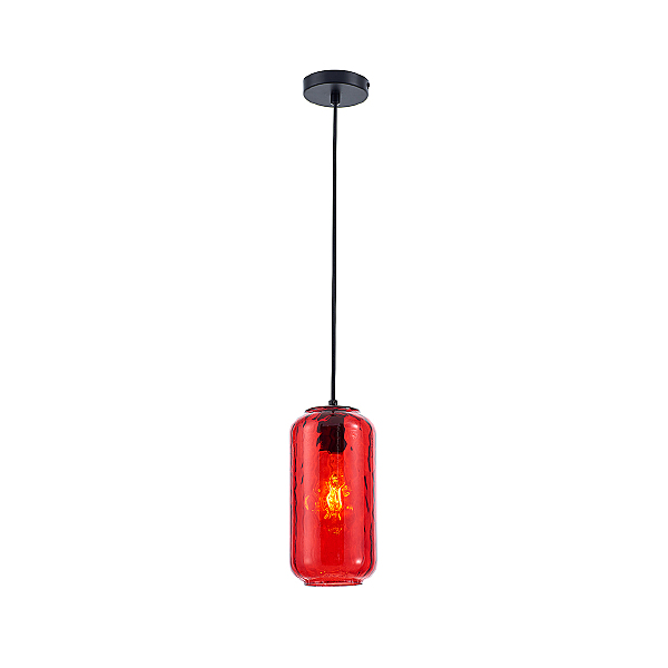 Светильник подвесной Escada Rise 10177/1S Black/Red