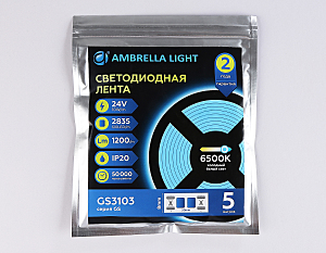 LED лента Ambrella LED Strip 24V GS3103