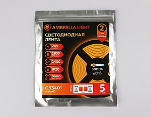 LED лента Ambrella LED Strip 24V GS3401