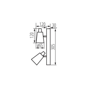 Светильник спот Kanlux Sempra 33093