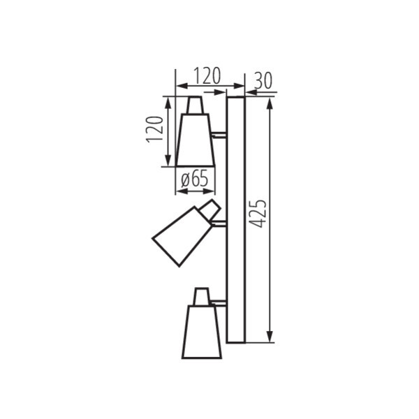 Светильник спот Kanlux Sempra 33095