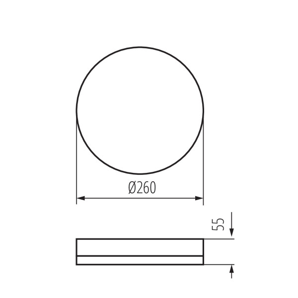 Уличный потолочный светильник Kanlux Iper 37300