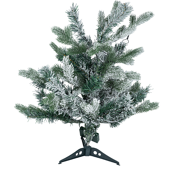 Светодиодное дерево Uniel ULD-T5460-030/SNA/3AA WARM WHITE IP20 XMAS TREE SNOW