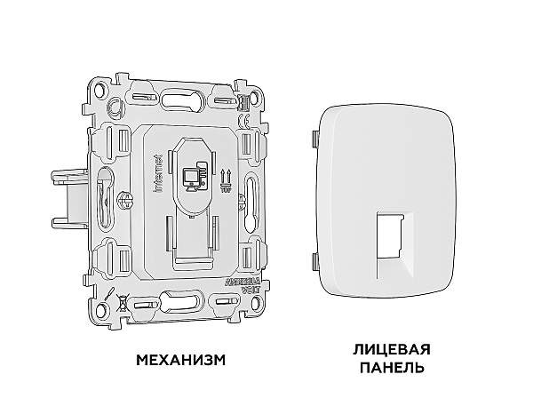 Розетка Ambrella Volt OMEGA MO642010