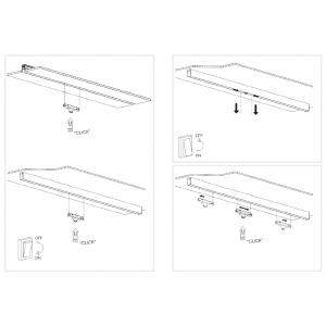 Трековый светильник iLEDEX TECHNICAL VISION48/22 4822-017-D23-2W-24DG-3000K-BK