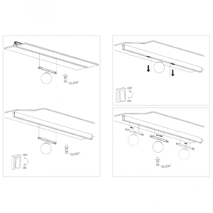 Трековый светильник iLEDEX TECHNICAL VISION48/22 4822-016-D120-6W-340DG-4000K-BK