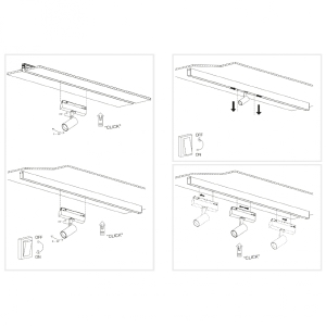 Трековый светильник iLEDEX TECHNICAL VISION48/22 SMART 4822-011-D45-8W-38DG-WH