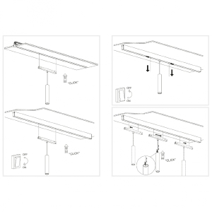 Трековый светильник iLEDEX TECHNICAL VISION48/22 4822-008-H300-20W-24DG-4000K-WH