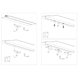 Трековый светильник iLEDEX TECHNICAL VISION48/22 4822-007-D75-30W-38DG-4000K-BK